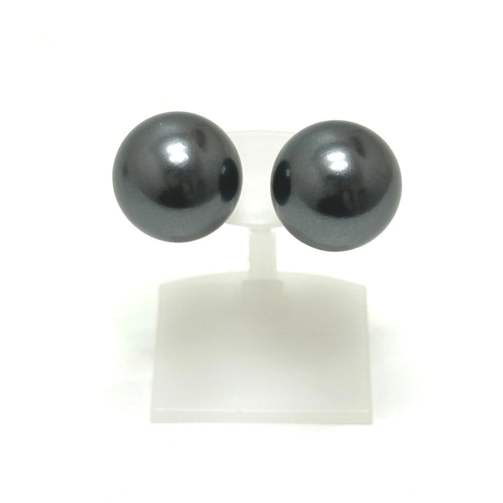 DIOR Silver Pearl Earrings